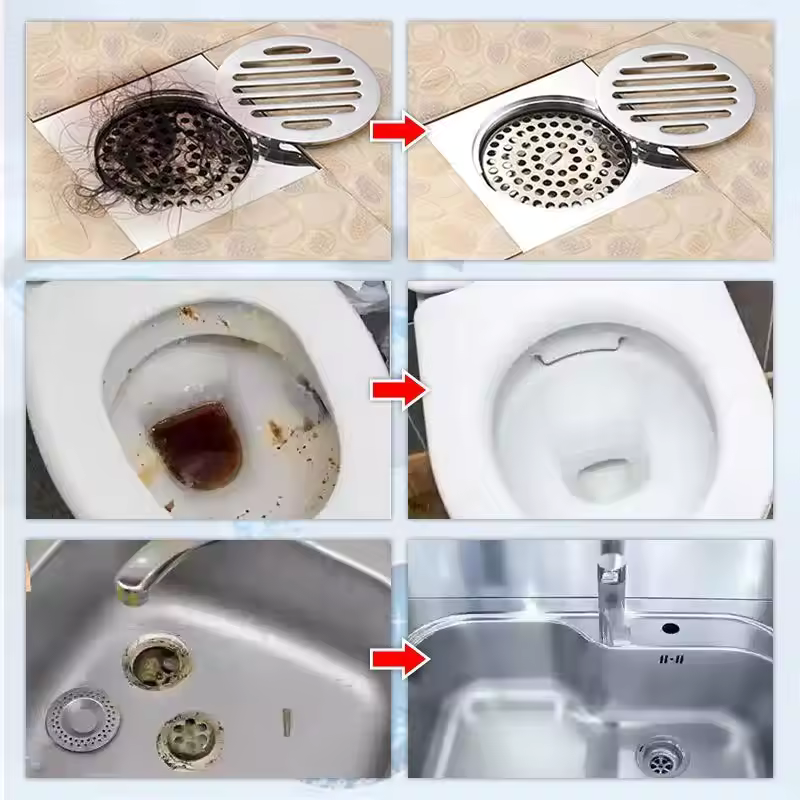Poudre De Déboucheur De Canalisation ULTRA EFFICACE
